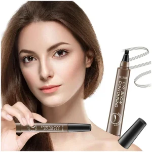 4 Point Waterproof Liquid Eyebrow Pencil Makeup For Women (Buy 1 Get 1 Free)